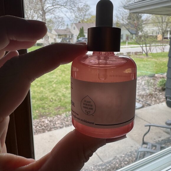 1oz Biossance Squalane + Vitamin C Rose Oil - Picture 2 of 4